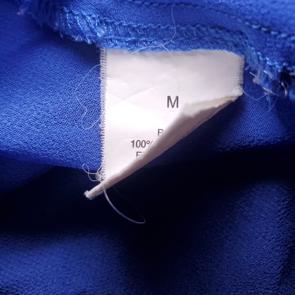 Kirra semi sheer button down flowy blouse - Picture 5 of 5